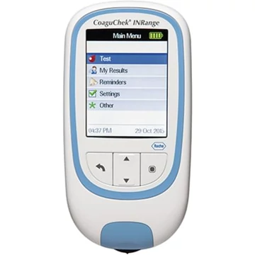 CoaguChek INRange véralvadásmérő készülék