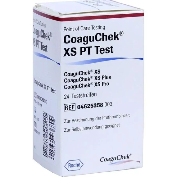 CoaguChek XS PT tesztcsík, 24 db