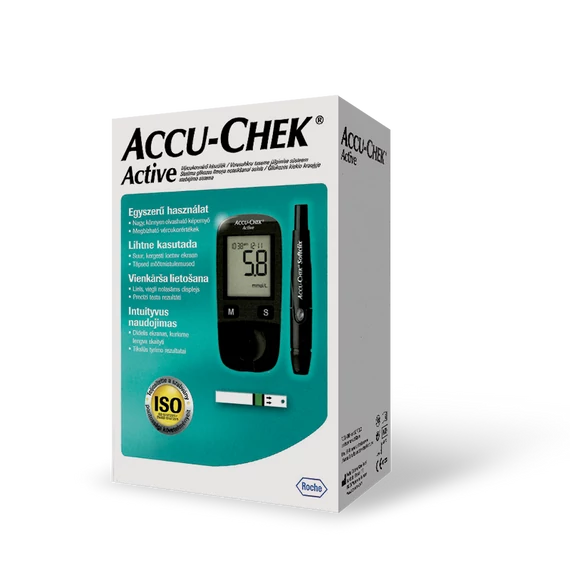 Accu-Chek Active Kit vércukormérő készülék