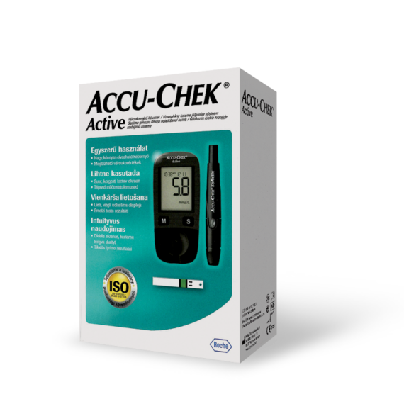 Accu-Chek Active Kit vércukormérő készülék